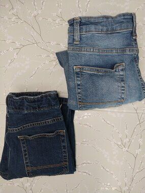 2 Cat & Jack Kid Jeans (Slim & Straight)